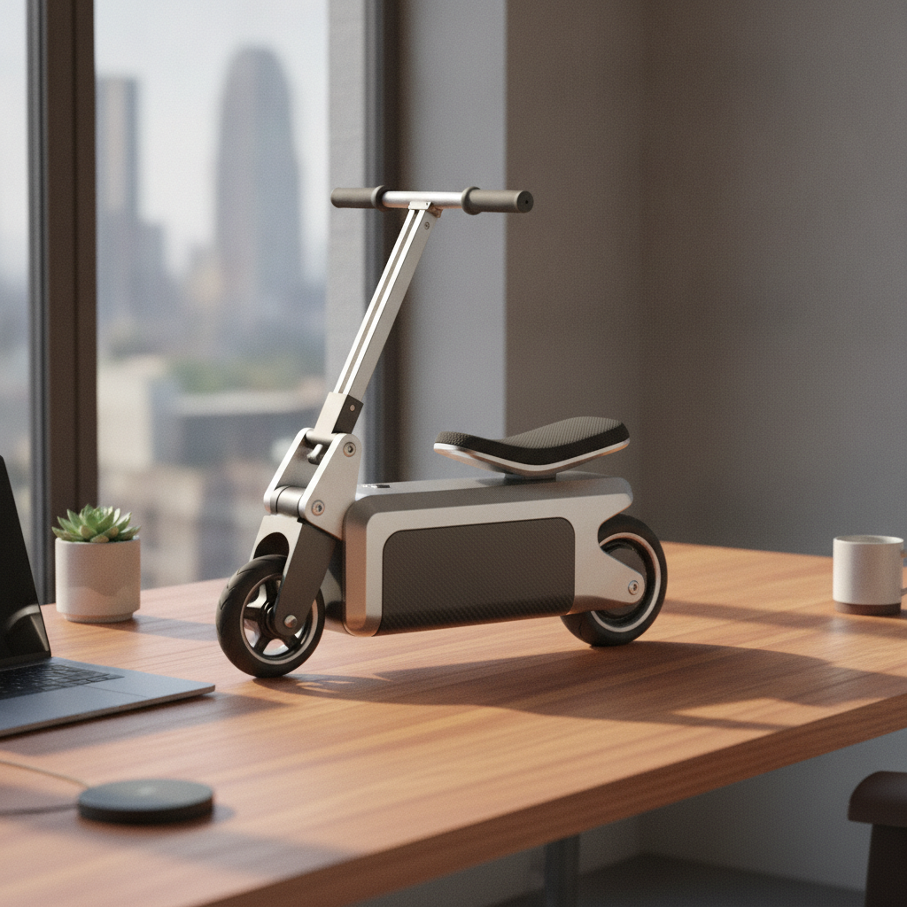 Drive Your Luggage: This Convertible Electric Scooter Carry-On Is Pure Airport Drama