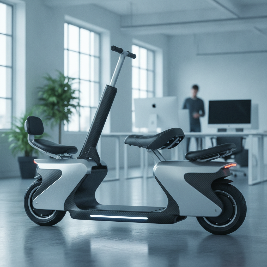 Drive Your Luggage: This Convertible Electric Scooter Carry-On Is Pure Airport Drama