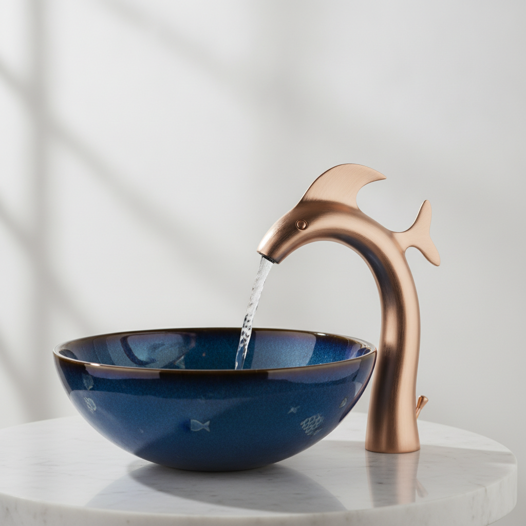Fish Spouts and Fever Dreams: The AI-Driven Luxury Fish Bathroom Faucets Trend