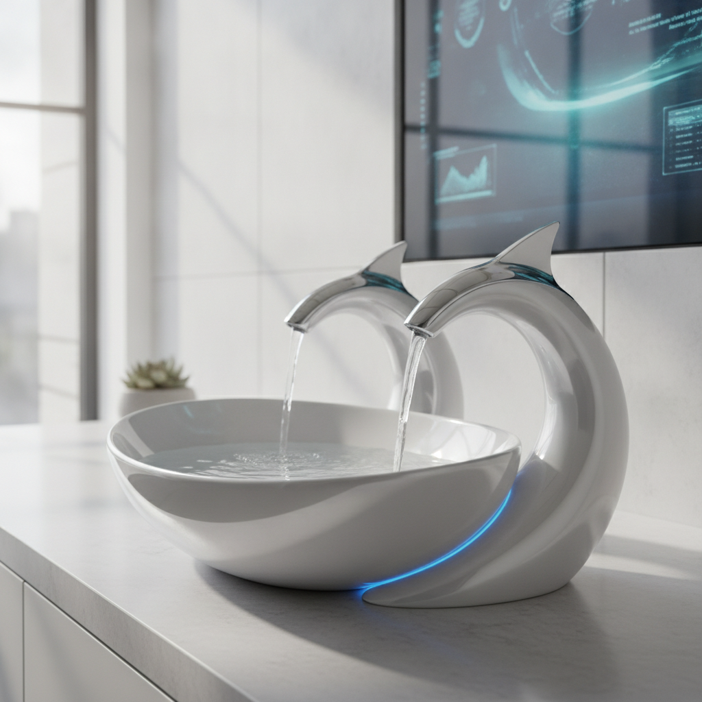 Fish Spouts and Fever Dreams: The AI-Driven Luxury Fish Bathroom Faucets Trend